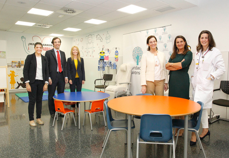 Fundación Quirónsalud y Fundación Aladina firman un convenio para prestar apoyo a los pacientes de oncología pediátrica y sus familias